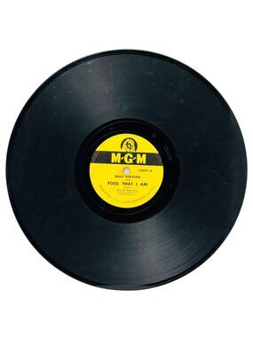 Billy Eckstine Fool That I Am 10in Shellac 78 RPM MGM Records 10097
